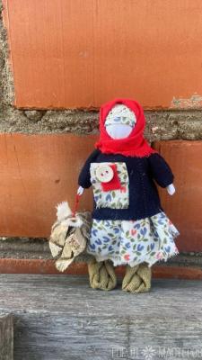 Народная кукла мотанка Хозяюшка - 3