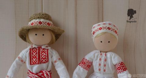 Куклы в белорусских костюмах - 4