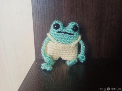 Вязаный лягушонок - 2