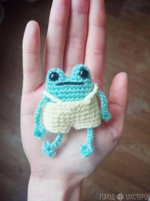 Вязаный лягушонок - 3
