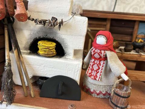 Народная кукла мотанка Берегиня