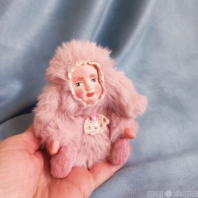 Зайка-сплюшка тедди долл