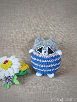 Игрушки пухлики, енот, лиса, хрюшка, лягушка, панда - 3