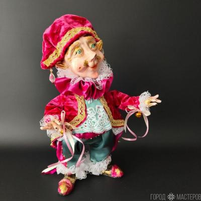 Авторская кукла сеньор Трумитролль - 4